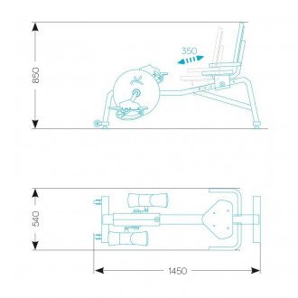 Акватренажёр Aqquatix Galaxy Aqquabike 316L в Казани