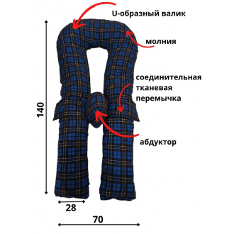 П-образная подушка для позиционирования детей с ДЦП СТЛ в Казани