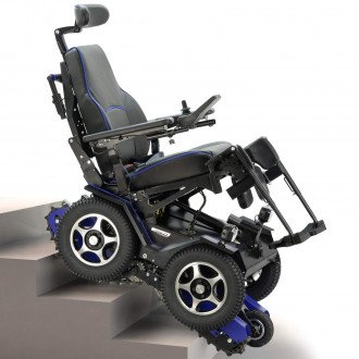 Инвалидная коляска с электроприводом Caterwil GTS 4WD (вездеход-ступенькоход) в Казани