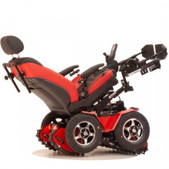 Инвалидная коляска с электроприводом Caterwil GTS 4WD Lux (вездеход-ступенькоход) в Казани