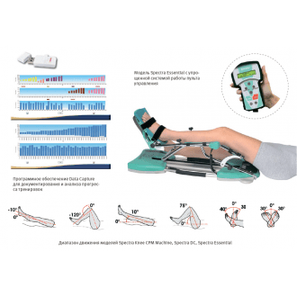 Тренажёр для пассивной разработки тазобедренного сустава Kinetec Spectra Knee CPM в Казани