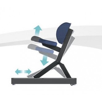 Тренажёр механотерапевтический для мышц пресса и спины Hur Rehabilitation 5310 в Казани