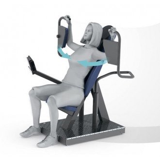 Тренажёр механотерапевтический для мышц груди Hur Rehabilitation 5160 в Казани