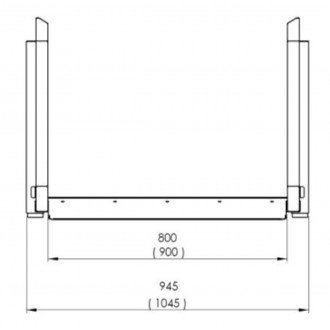 Вертикальный подъёмник EasyLift V3 (внутренний) высота подъёма: 70-1250 мм  в Казани